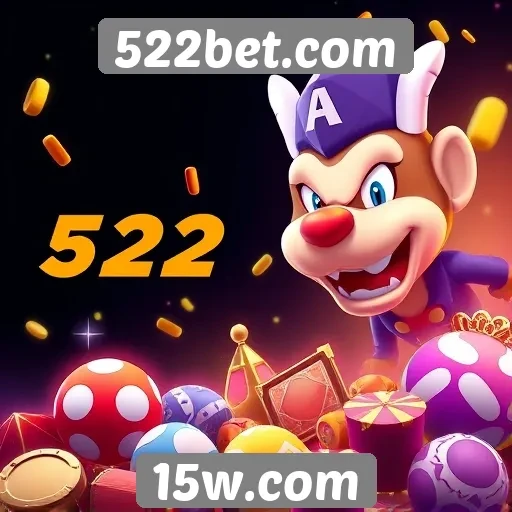 Variedade de jogos disponíveis no 522bet.com